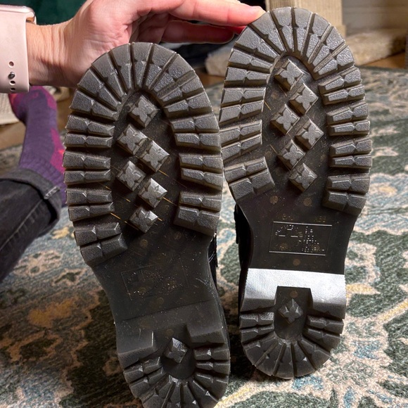 Dr. Martens Black Platform Mary Jane Flats - Picture 3 of 5